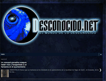 Tablet Screenshot of desconocido.net